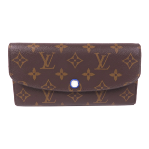 LOUIS VUITTON Monogram Emilie Wallet銀扣長錢包(全新)
